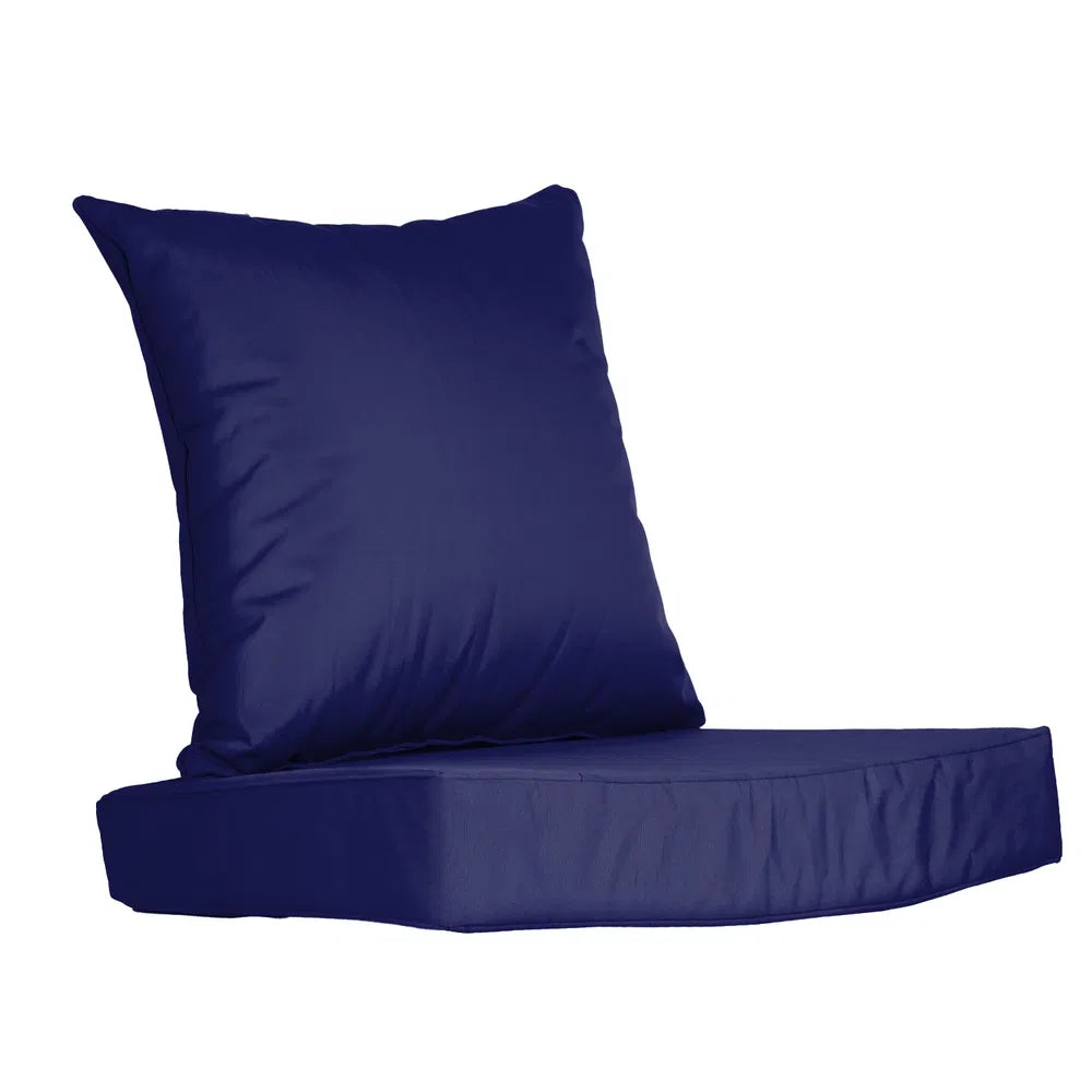 Cushion set in dark blue