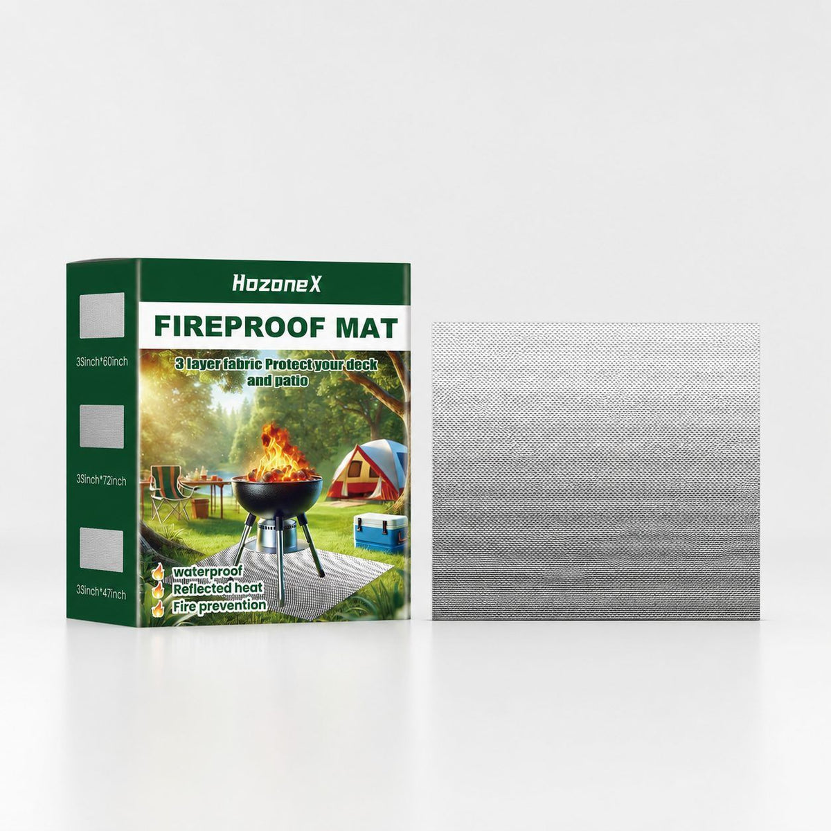 47 inch grill protection mat