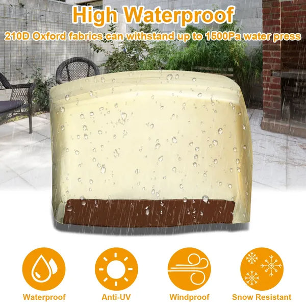 Supplier diagram showing the waterproof finish