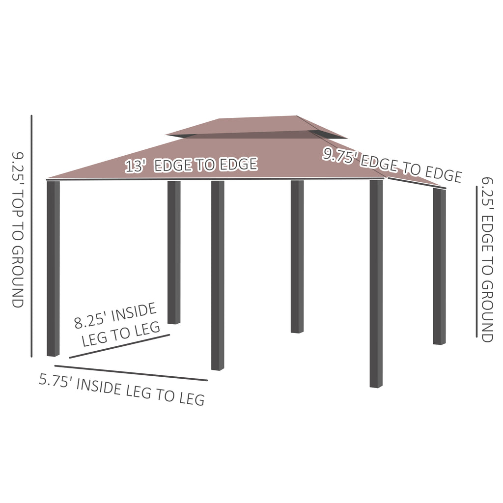 Gazebo steel frame detail