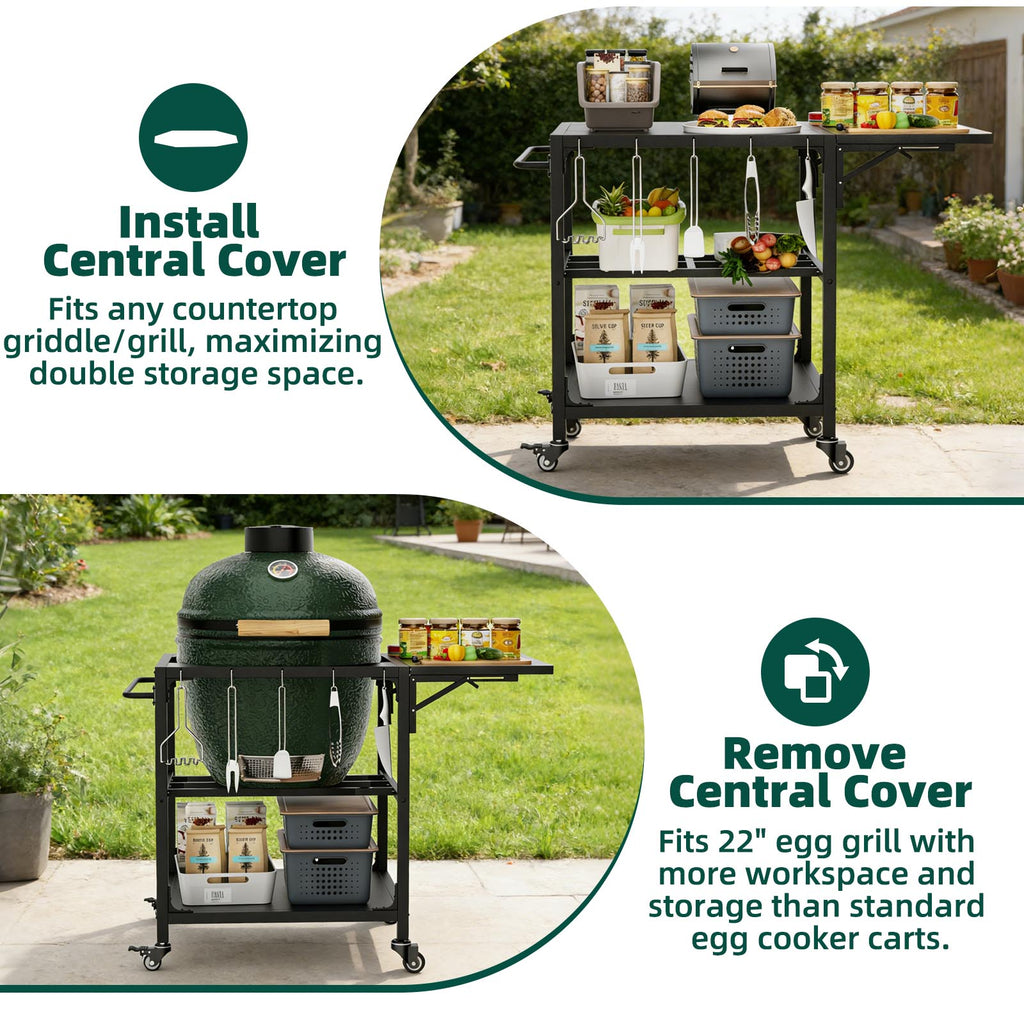 Supplier image showing the center cover fitted and removed