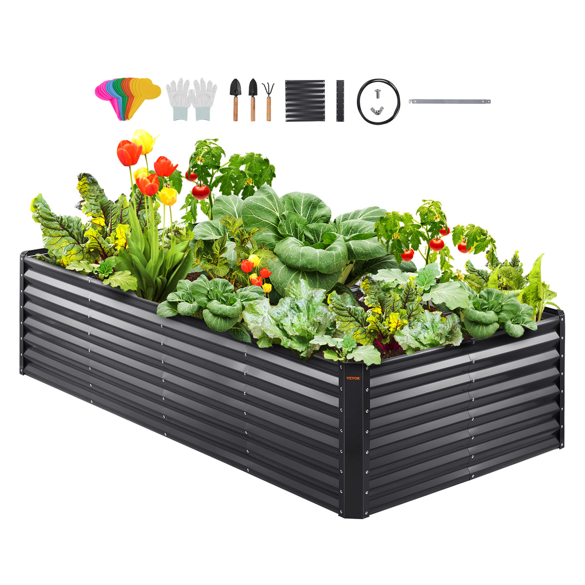 94½-Inch Galvanized Raised Bed