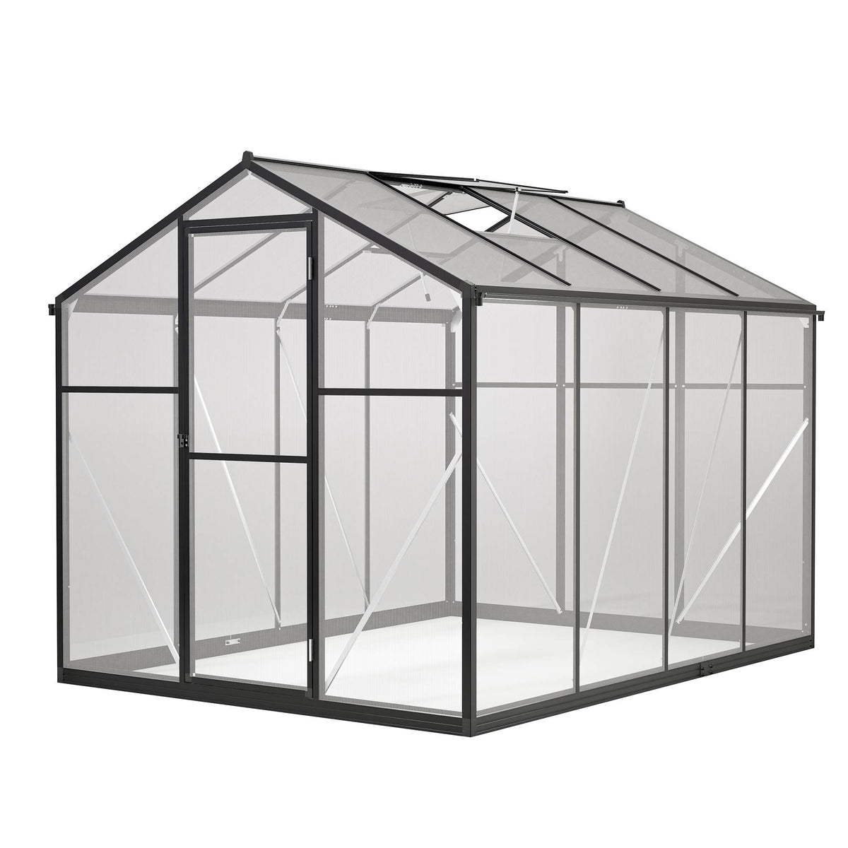 Six-by-Eight Walk-In Greenhouse